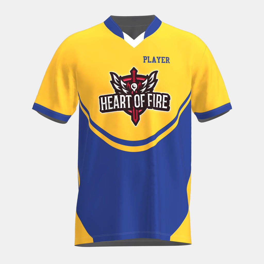 Heart of Fire E-sports Jersey by Kit Designer Pro