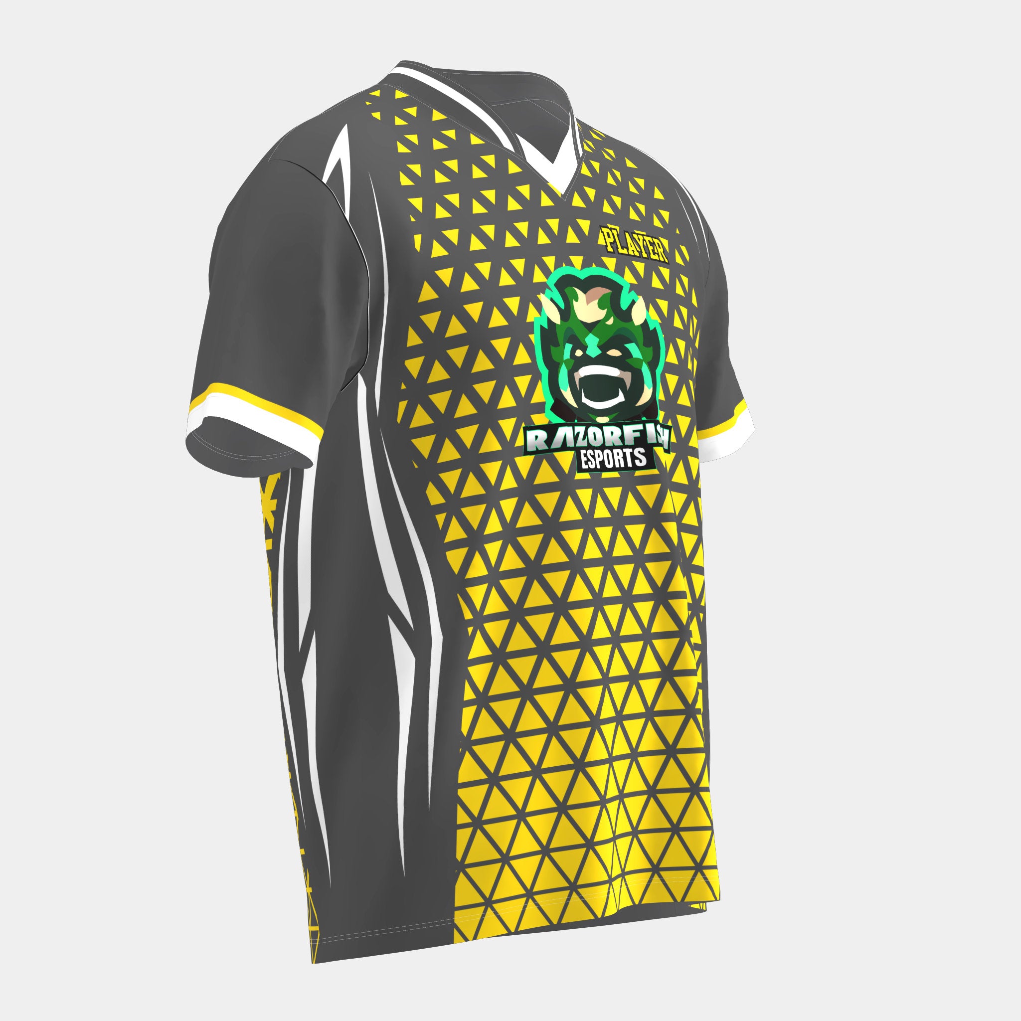 Create your own eSports jersey in our 3D kit designer