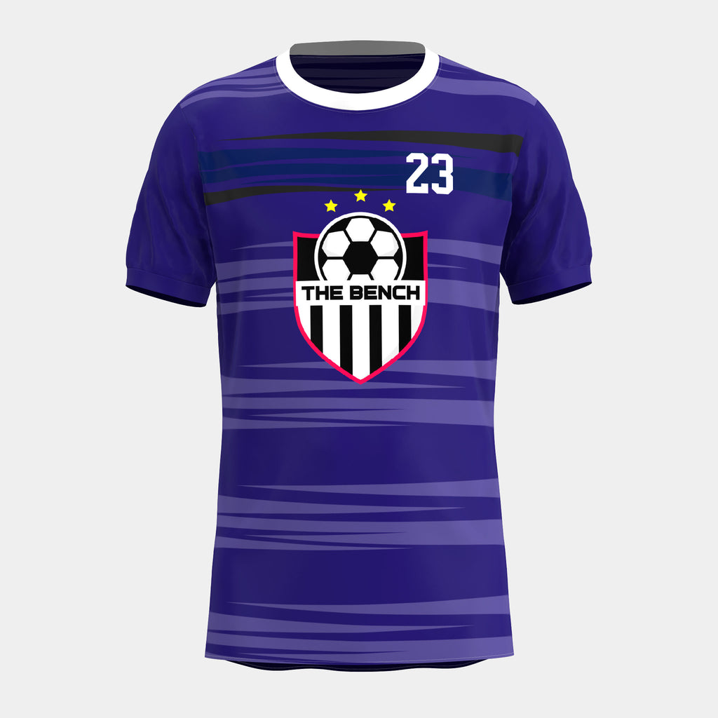 The Bench Soccer Shirt by Kit Designer Pro