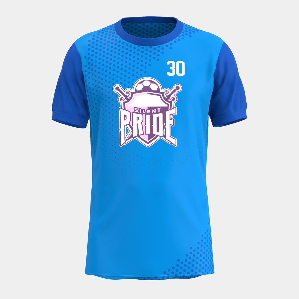 Silent Pride Soccer Shirt by Kit Designer Pro