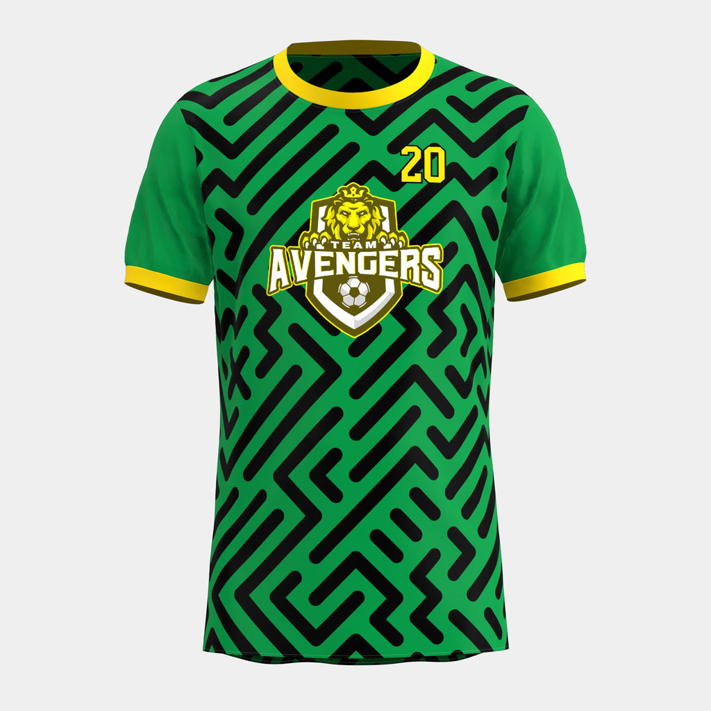 Team Avengers Soccer Shirt by Kit Designer Pro
