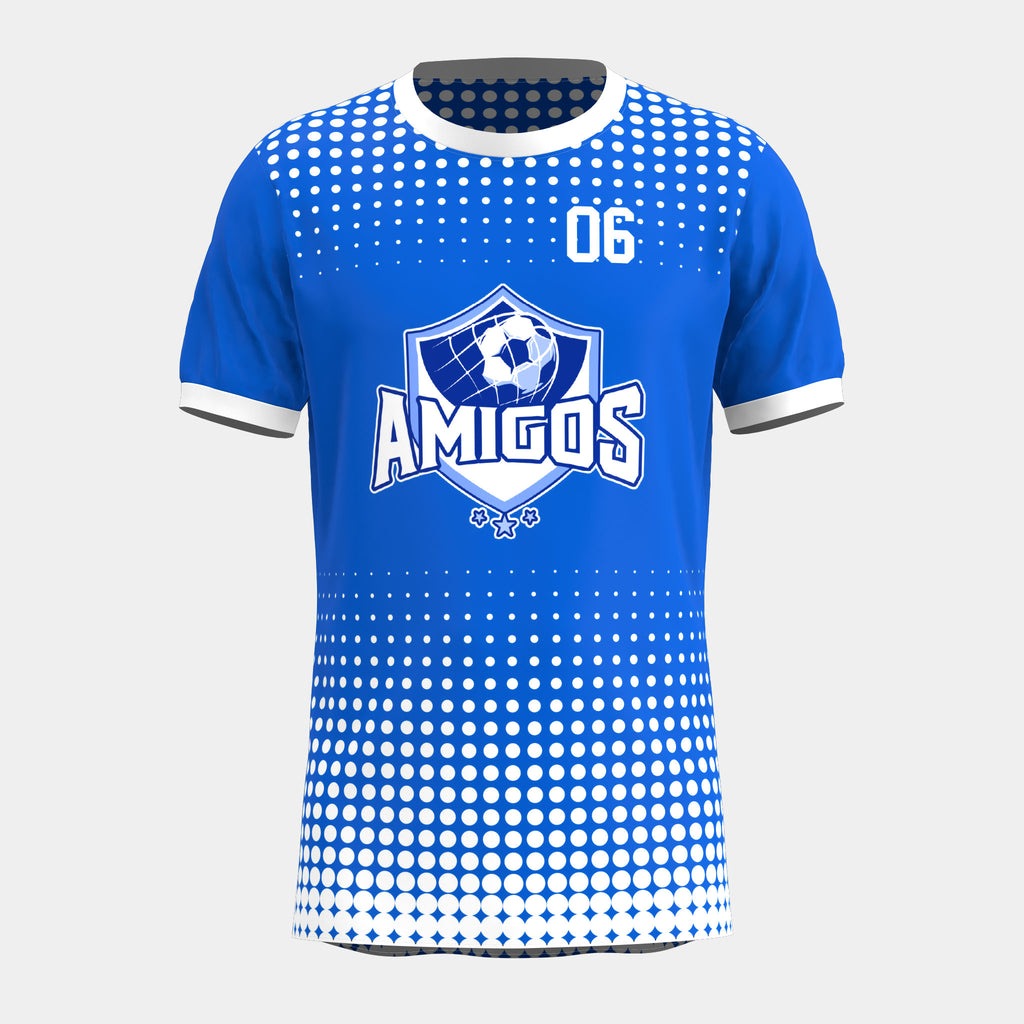 Amigos Soccer Shirt by Kit Designer Pro