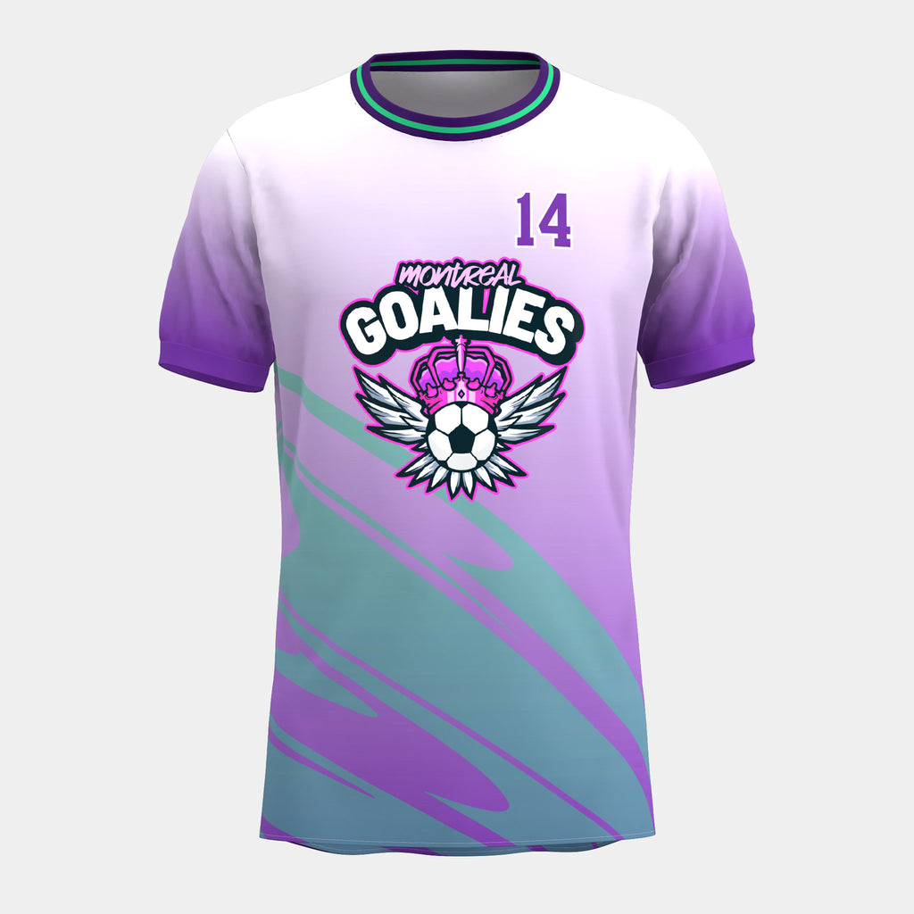 Montreal Goalies Soccer Shirt by Kit Designer Pro