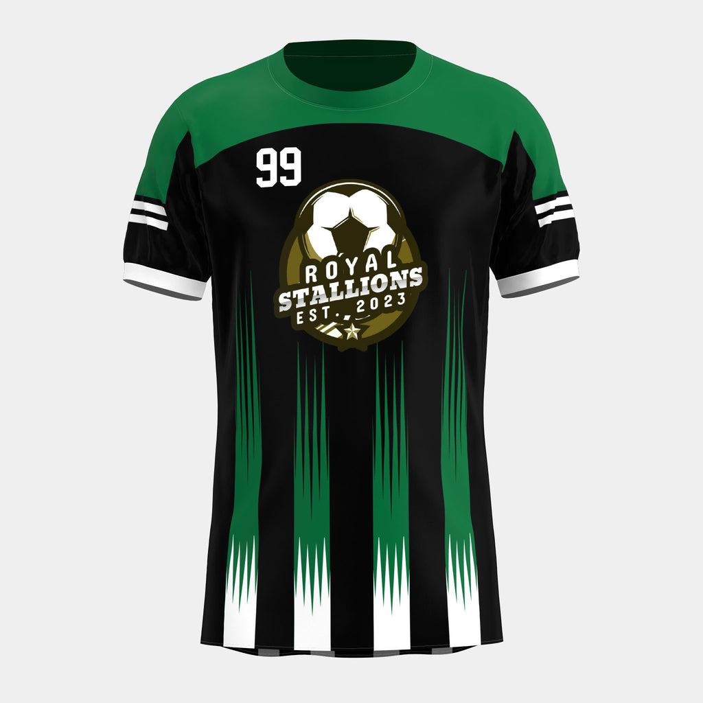 Royal Stallions Soccer Shirt by Kit Designer Pro