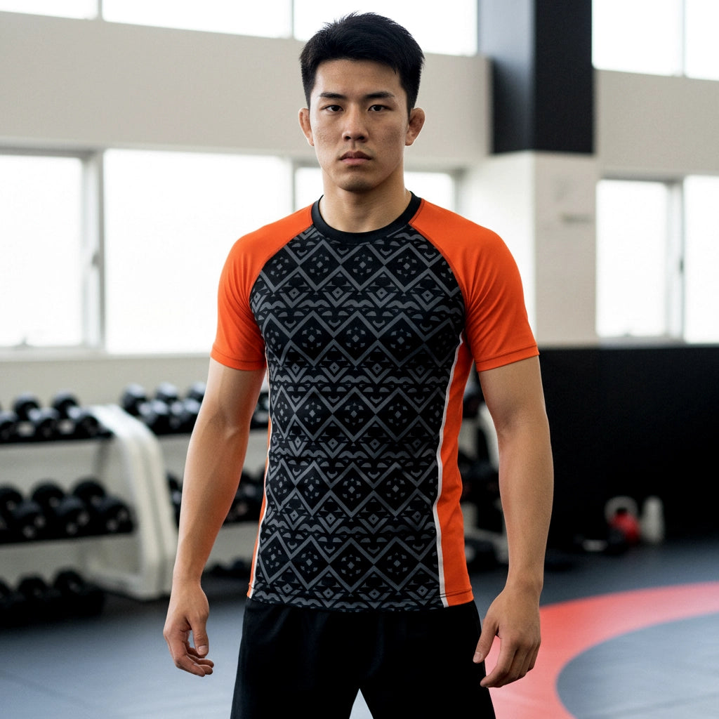 OceanTek Rash Guard Short Sleeve