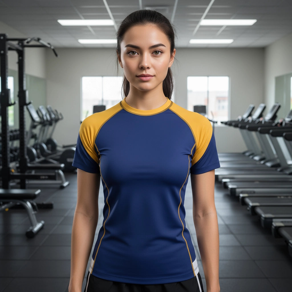Opal Drift Women's Rash Guard Short Sleeve
