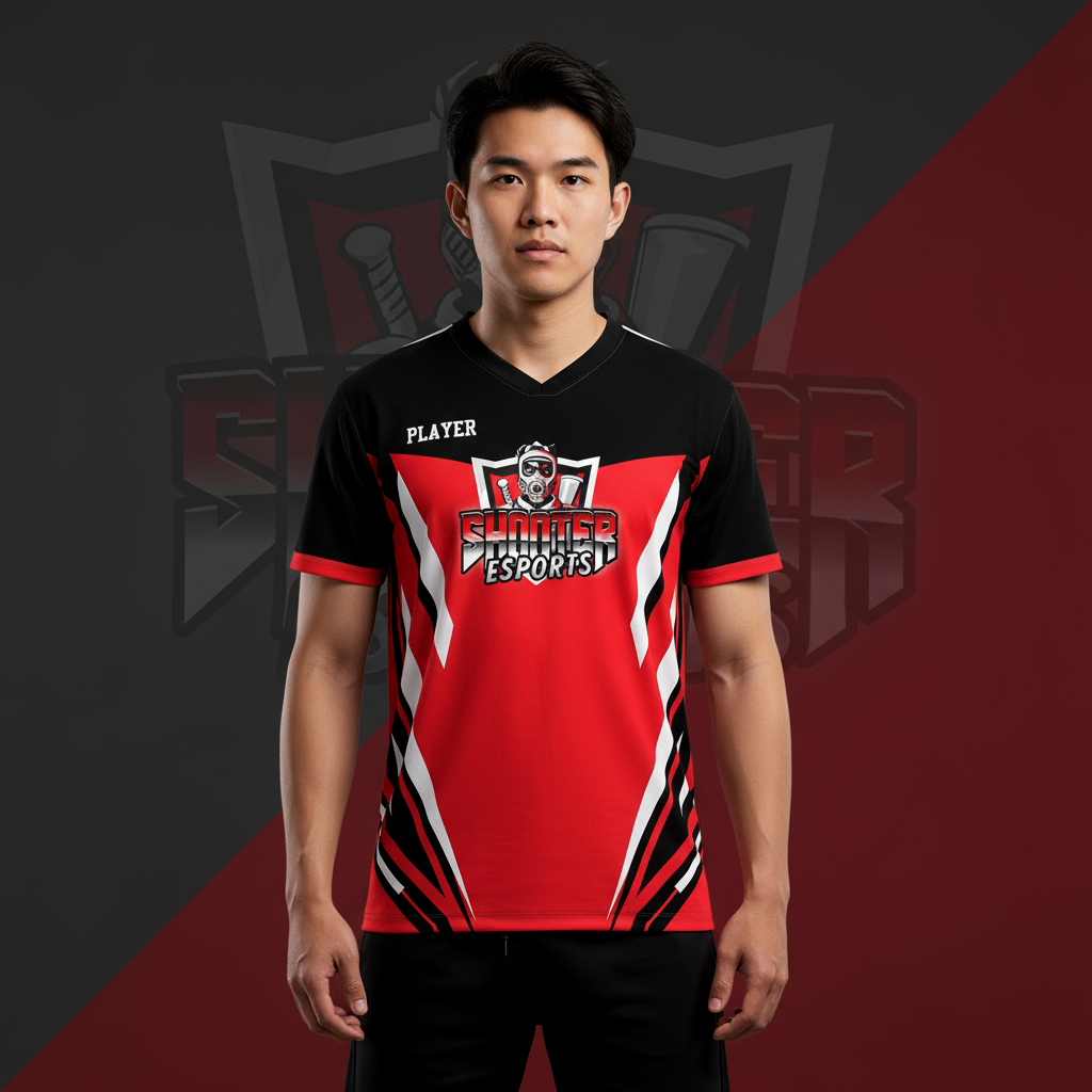 Shooter Esports Overlap V-neck
