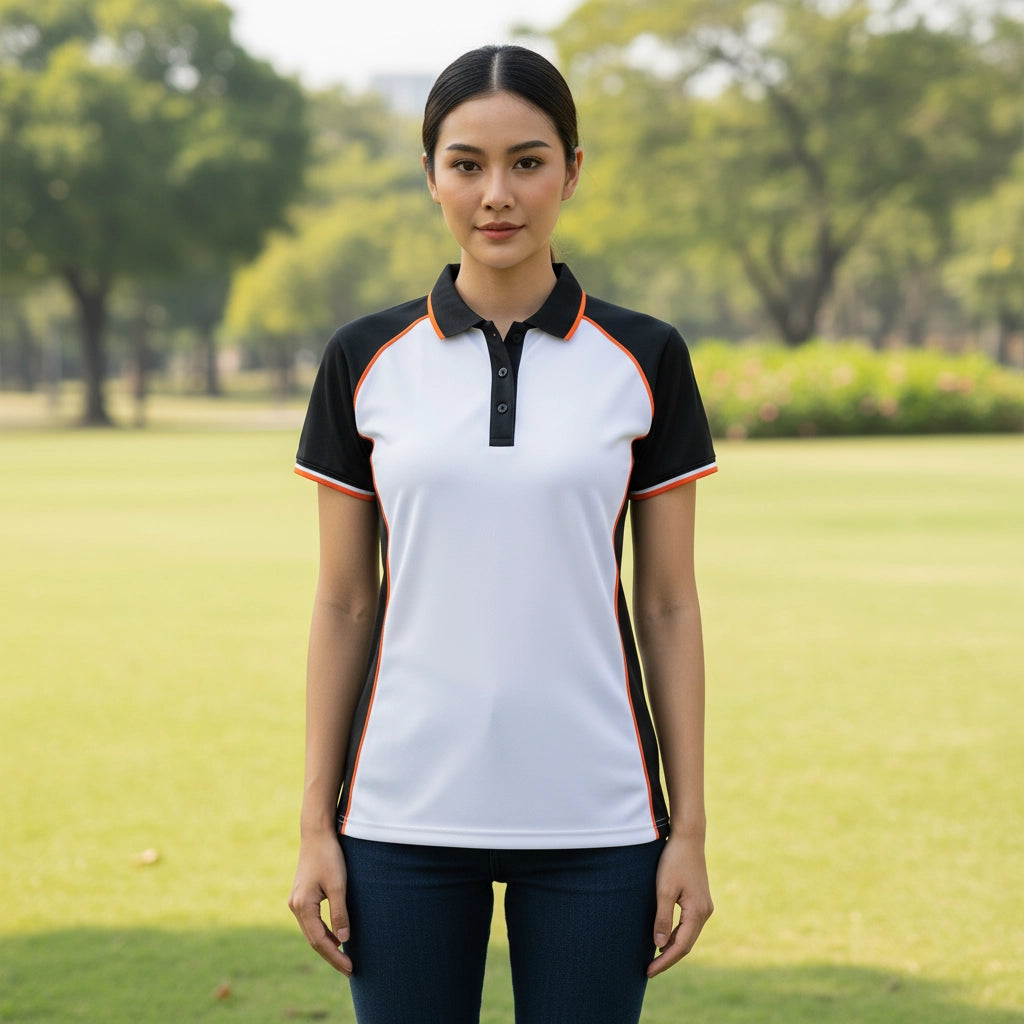 Snap Style Women's Polo Shirt