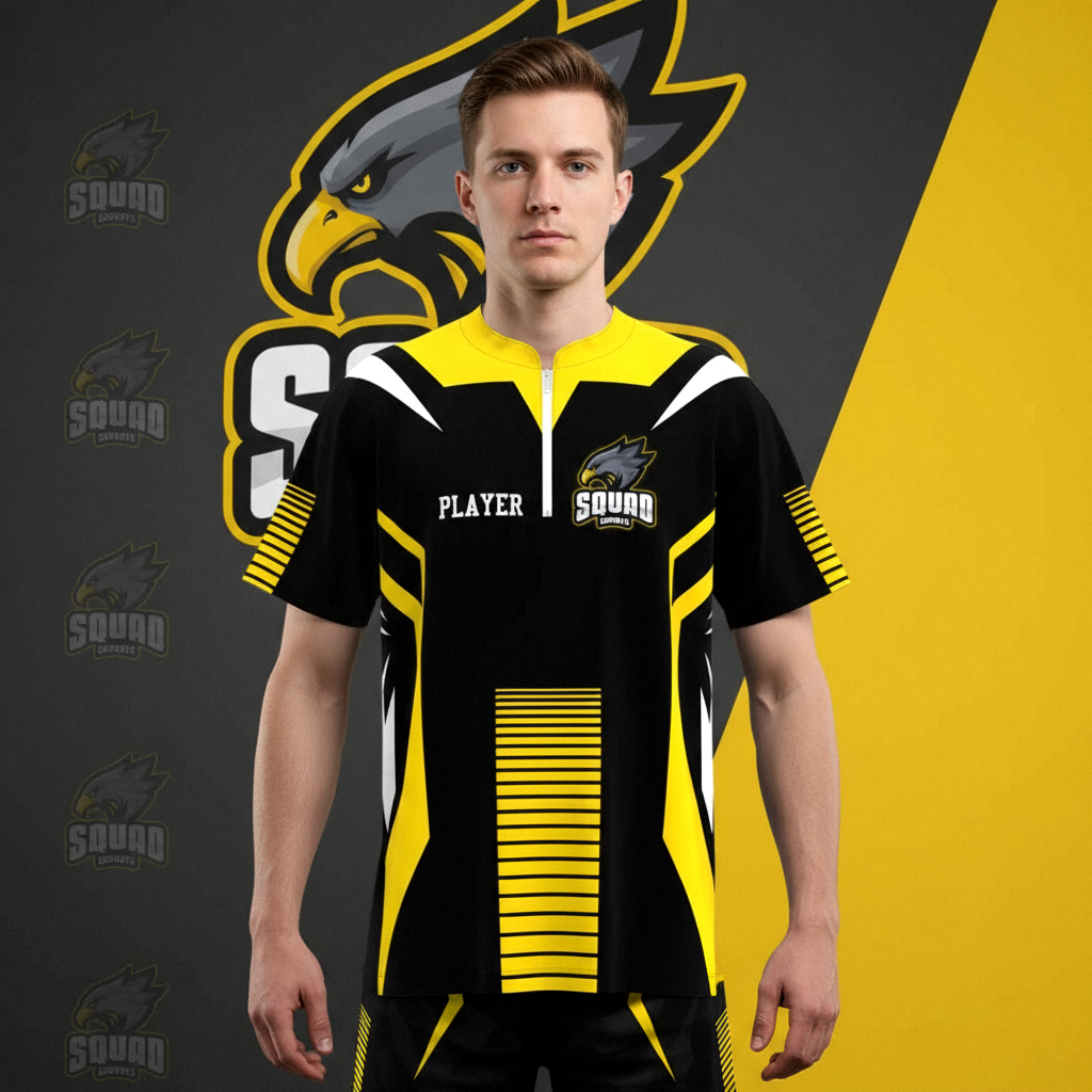 Squad Esports Chinese Collar Tee