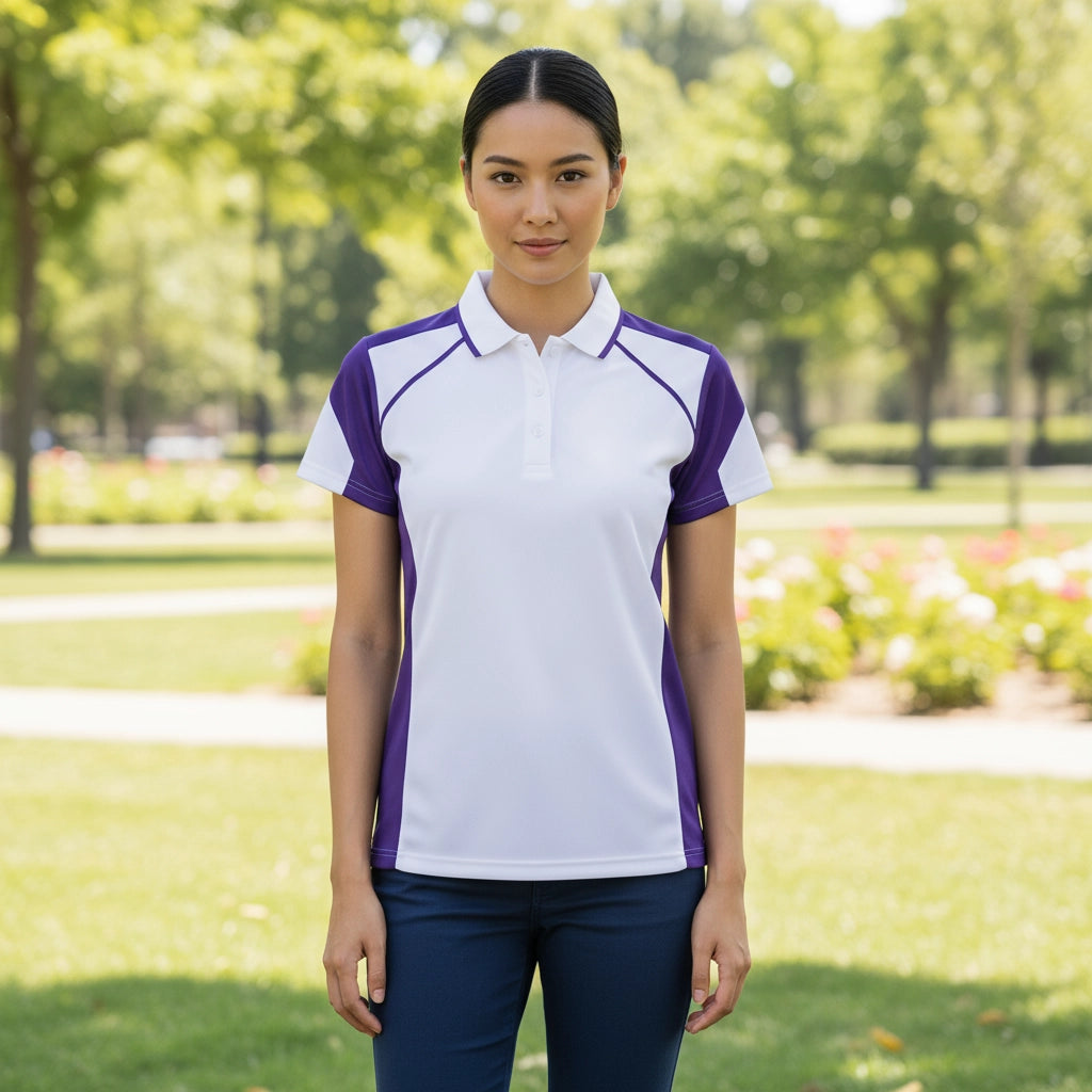 SyncWave Women's Polo Shirt