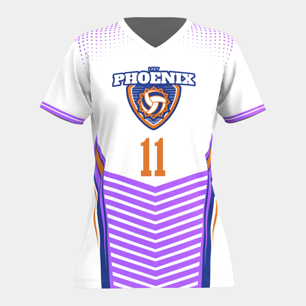 Lady Phoenix Volleyball Jersey by Kit Designer Pro