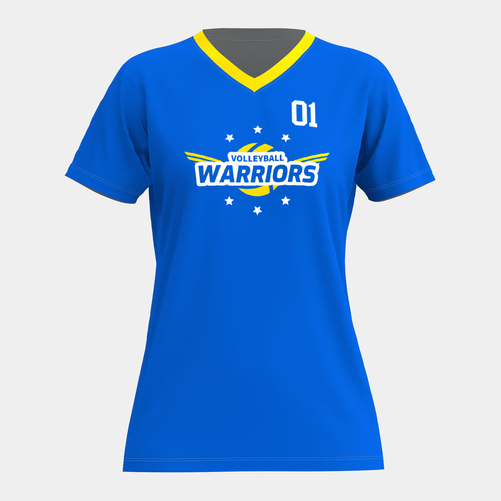 Volleyball Warriors Jersey by Kit Designer Pro