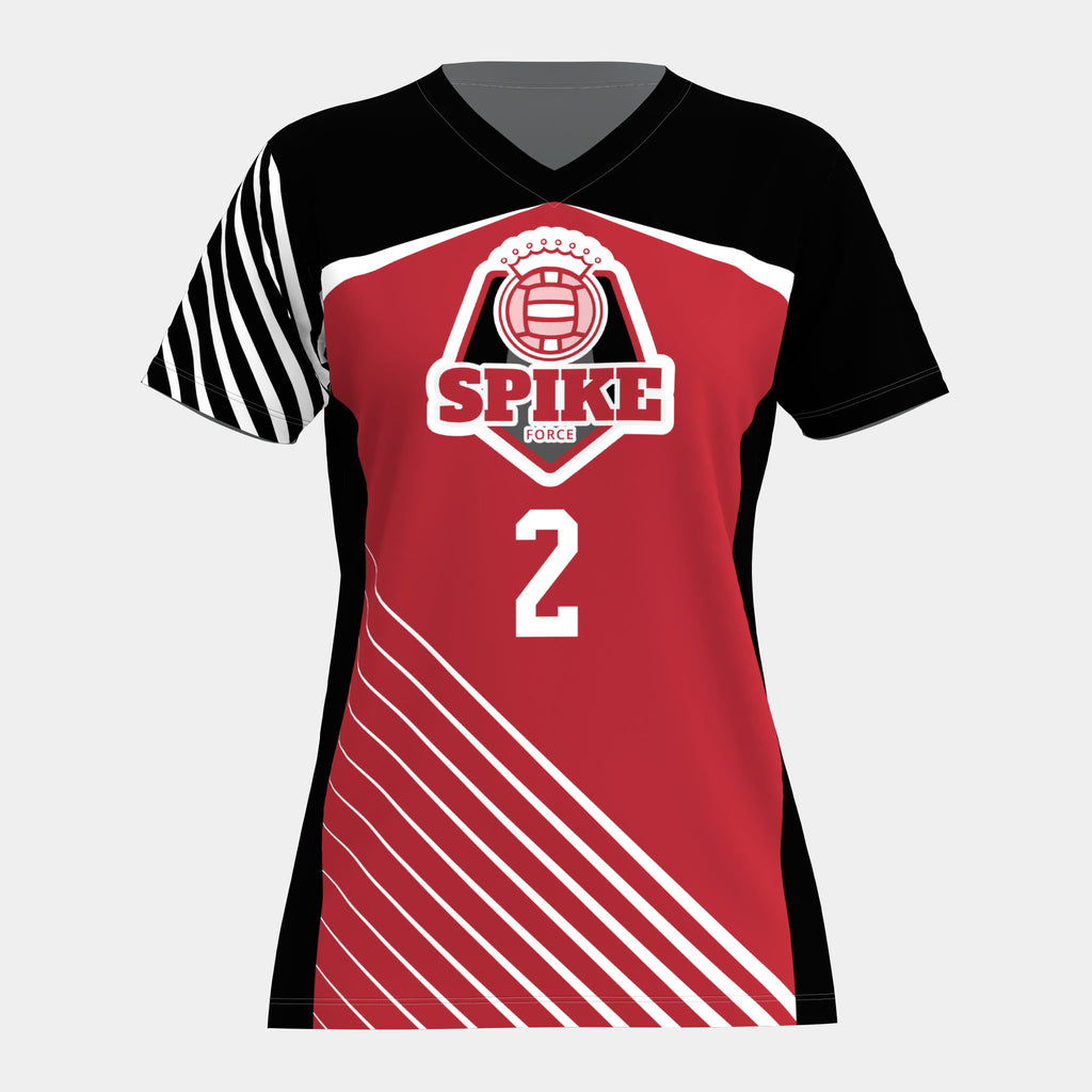 Spike Force Volleyball Jersey by Kit Designer Pro
