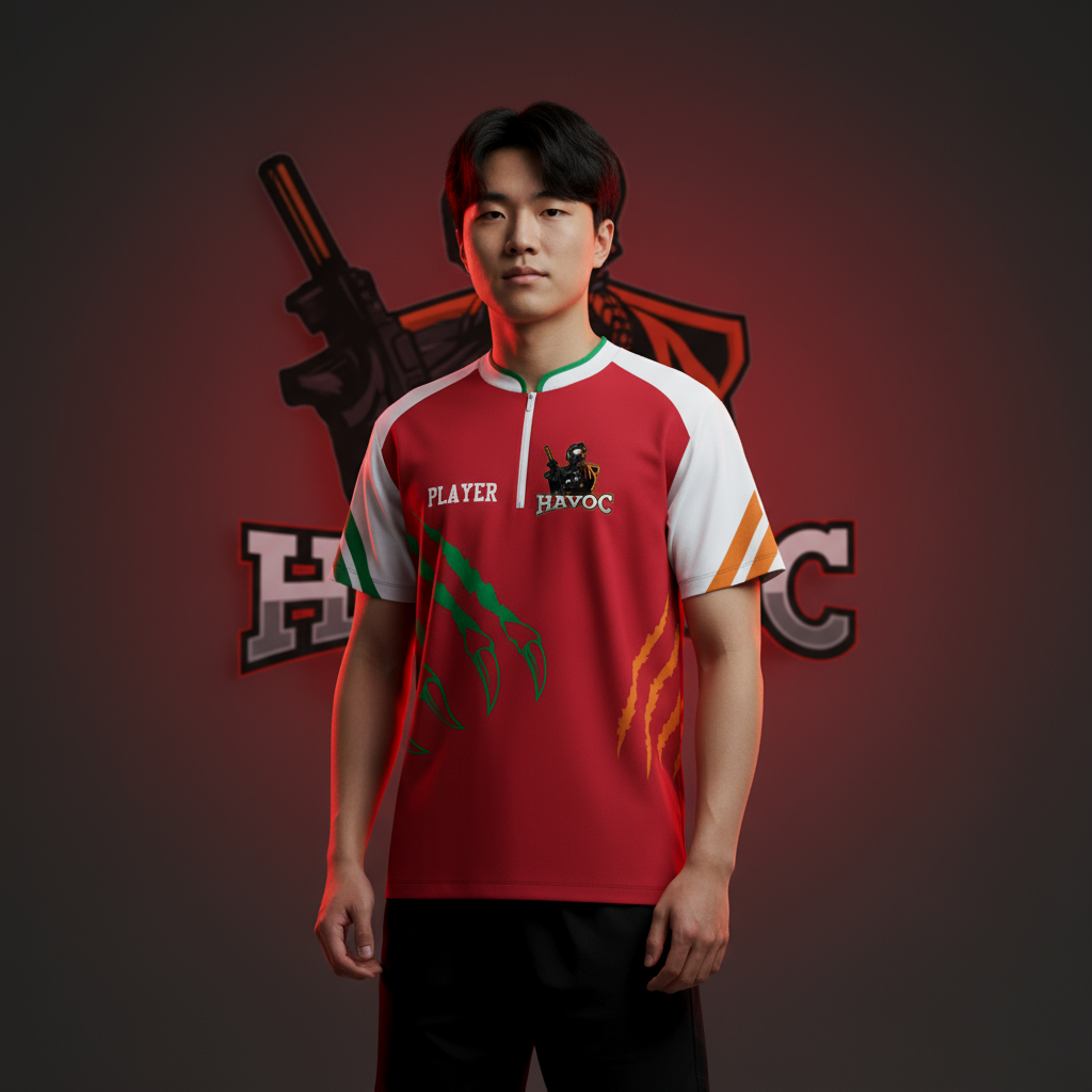 Team Havoc Chinese Collar Tee