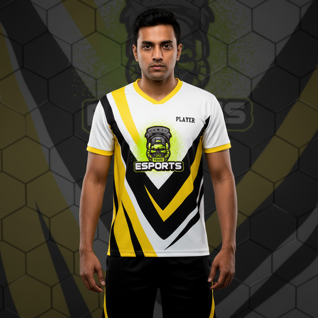 Toxic Esports Overlap V-neck