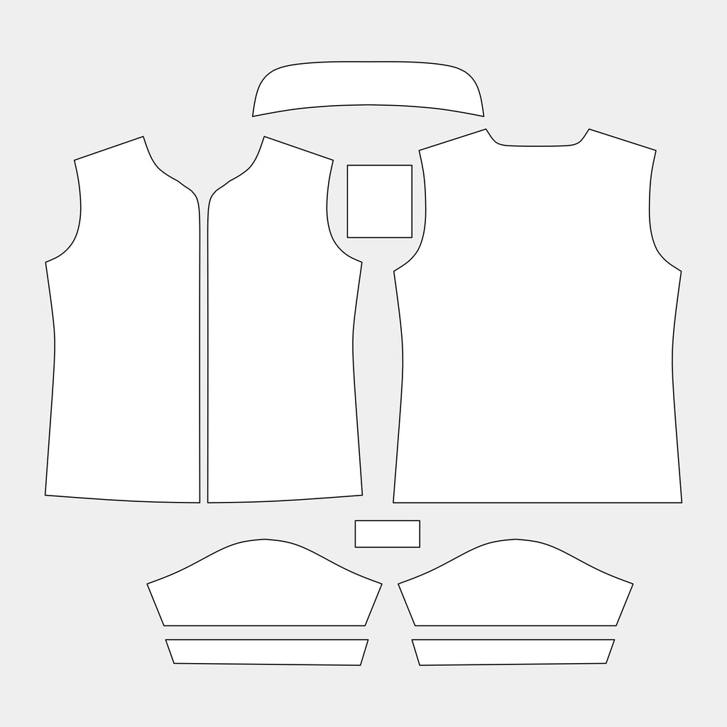 Women's Pajama Top - Short Sleeve Pattern (TC74UST-WSWPF) by Kit Designer Pro