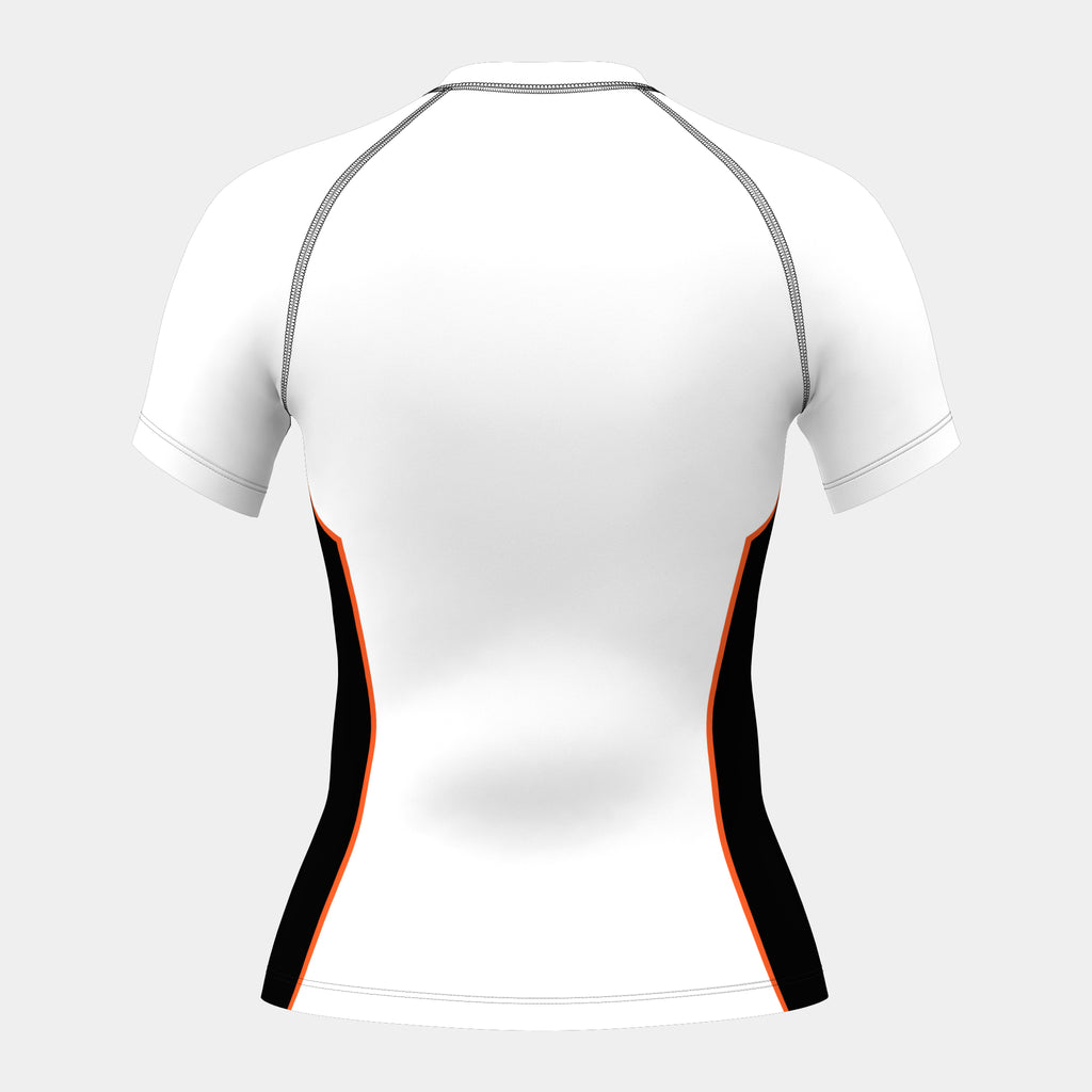 Design 19 Women's Rash Guard Short Sleeve by Kit Designer Pro