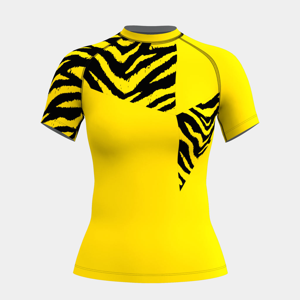 Design 26 Women's Rash Guard Short Sleeve by Kit Designer Pro