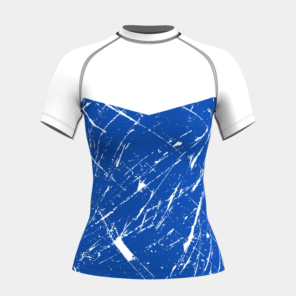 Design 21 Women's Rash Guard Short Sleeve by Kit Designer Pro