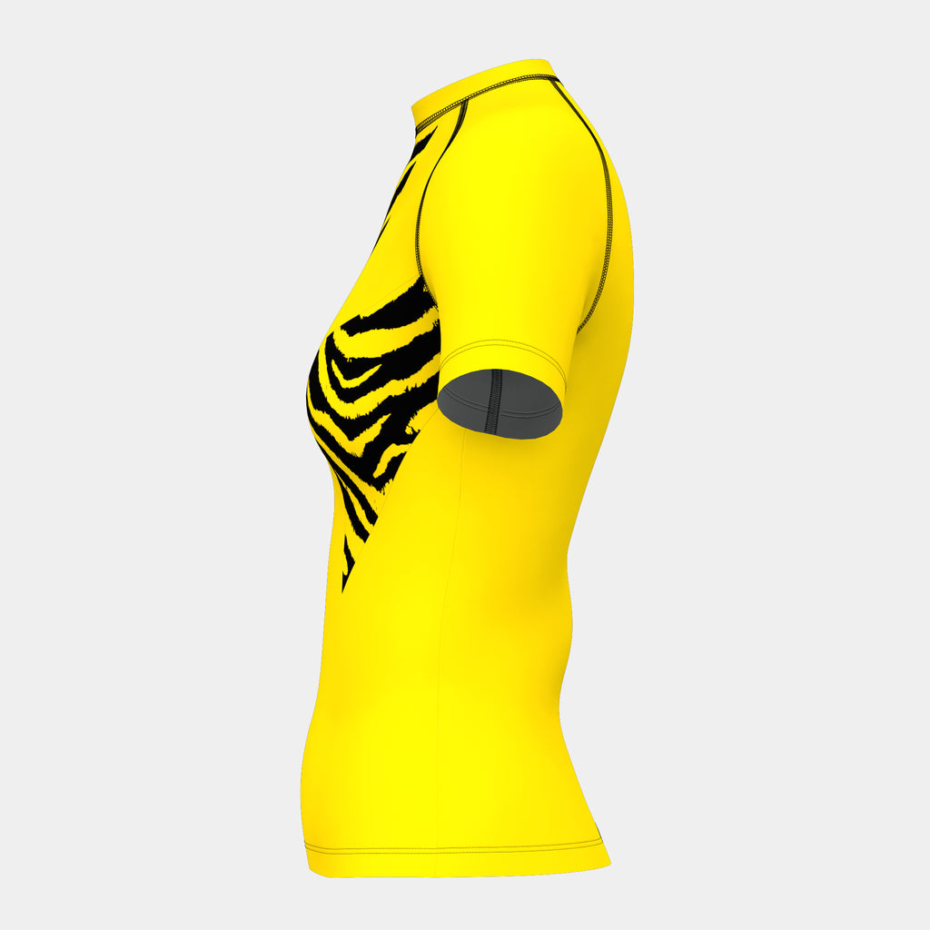 Design 26 Women's Rash Guard Short Sleeve by Kit Designer Pro