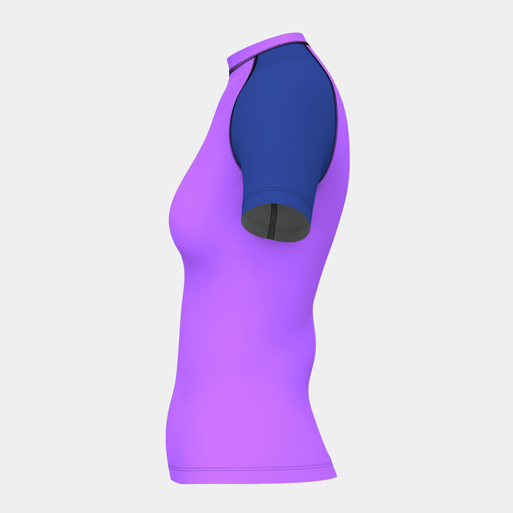 Design 27 Women's Rash Guard Short Sleeve by Kit Designer Pro