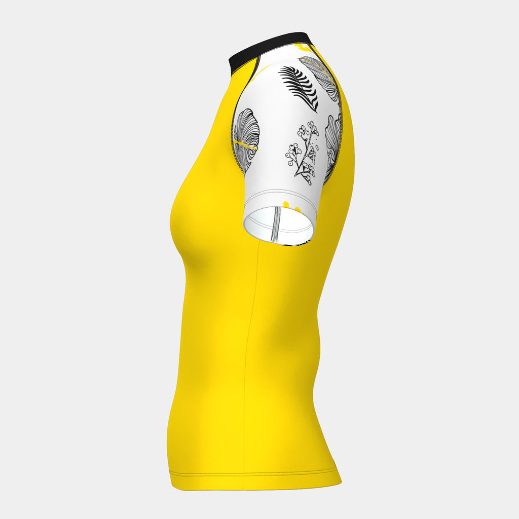Design 11 Women's Rash Guard Short Sleeve by Kit Designer Pro