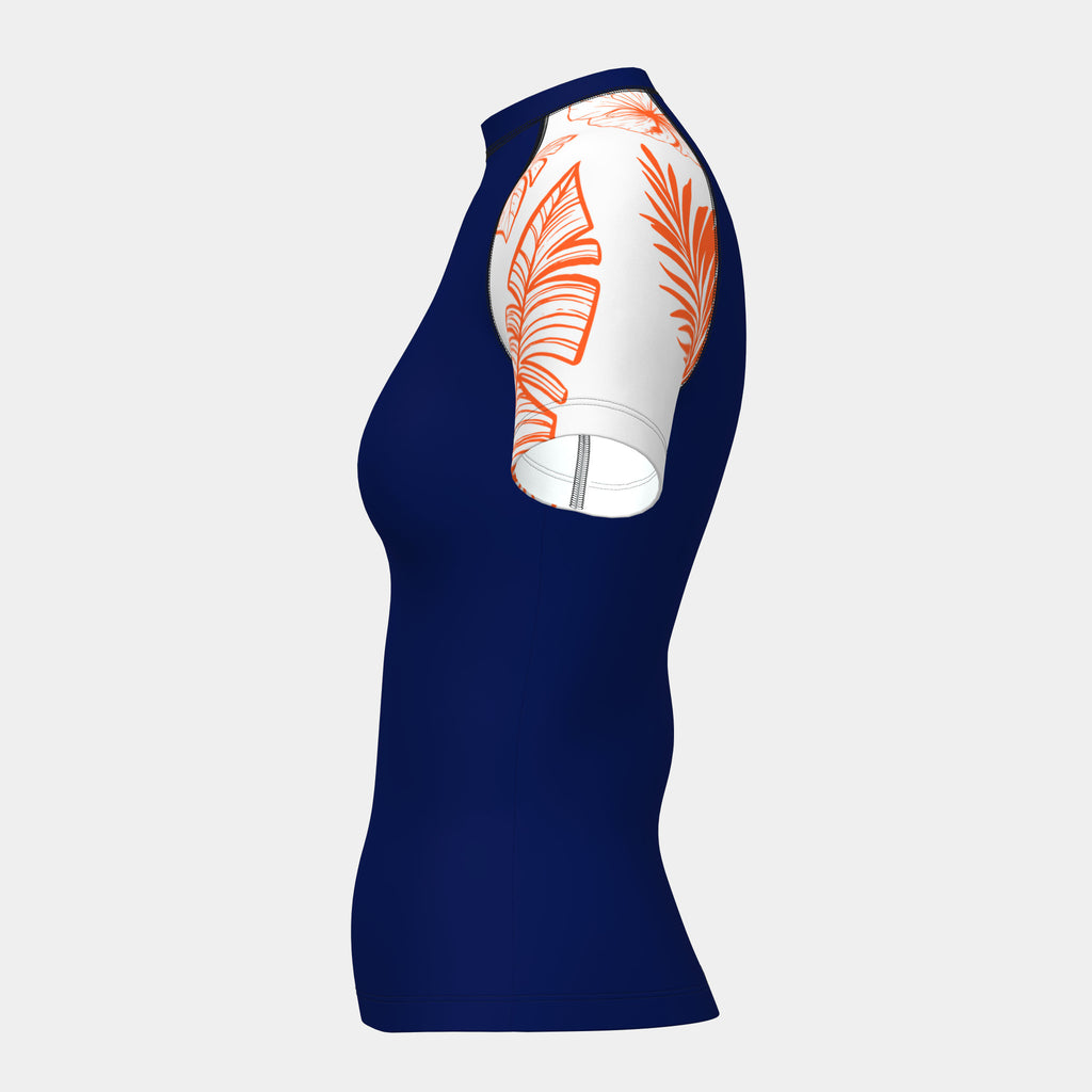 Design 3 Women's Rash Guard Short Sleeve by Kit Designer Pro