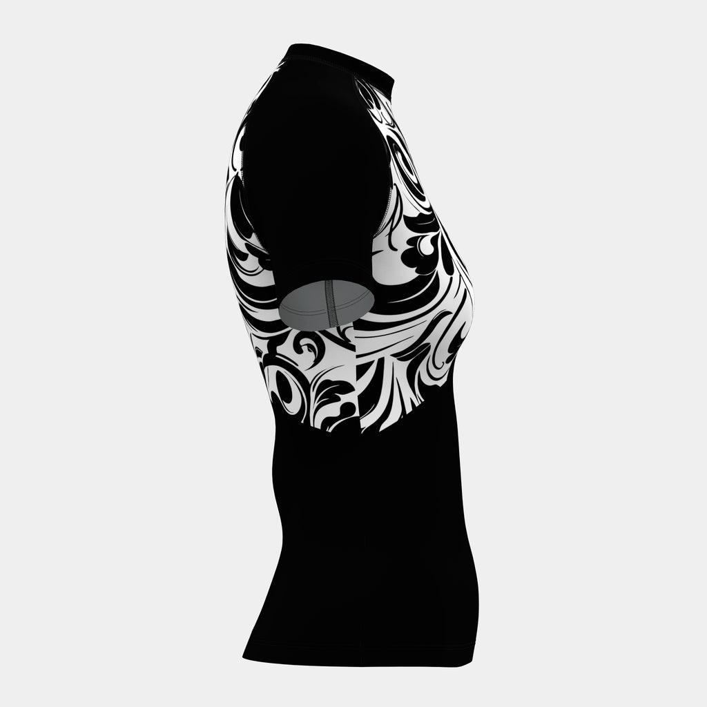 Design 23 Women's Rash Guard Short Sleeve by Kit Designer Pro