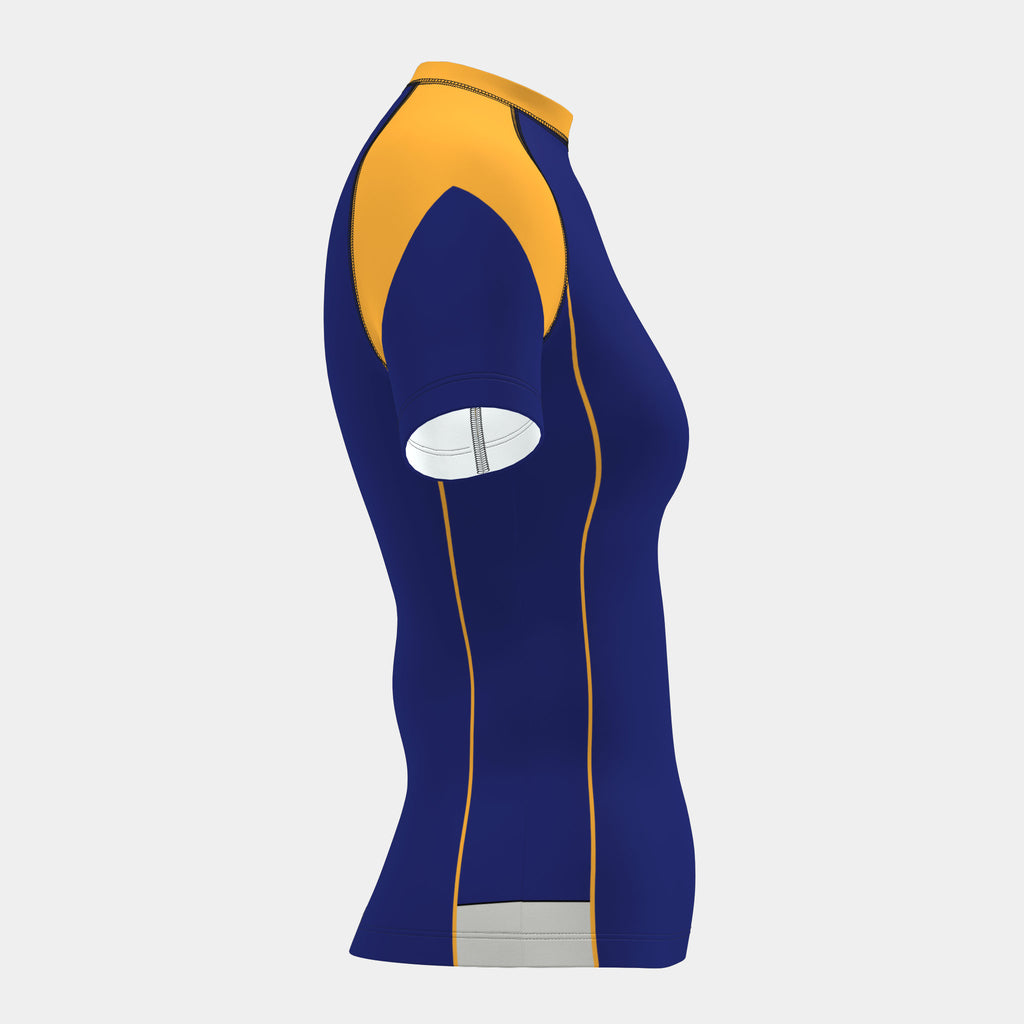 Design 8 Women's Rash Guard Short Sleeve by Kit Designer Pro