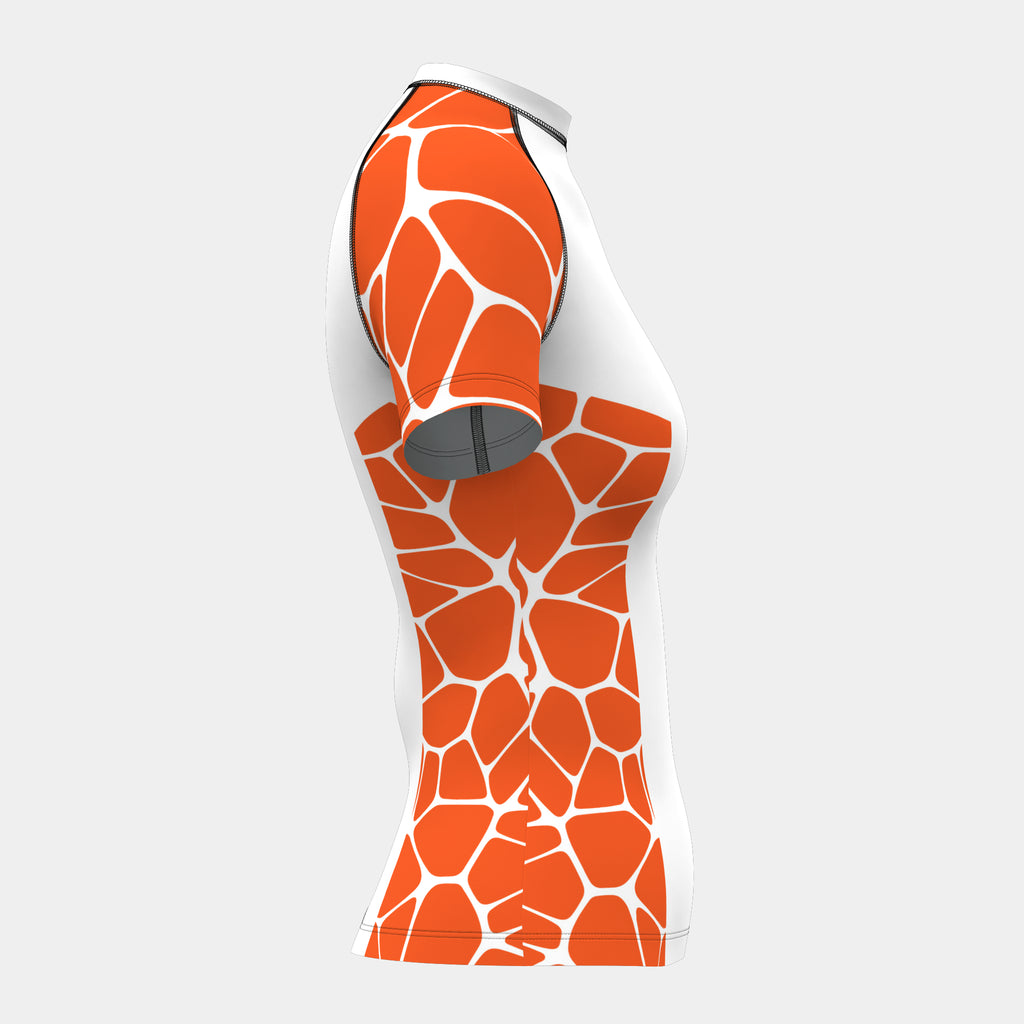 Design 14 Women's Rash Guard Short Sleeve by Kit Designer Pro