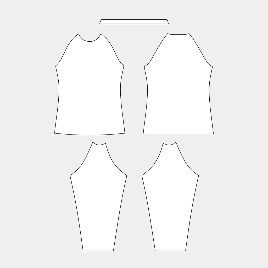 Women's Rashguard: Long Sleeve Pattern (WRGLS-005) by Kit Designer Pro
