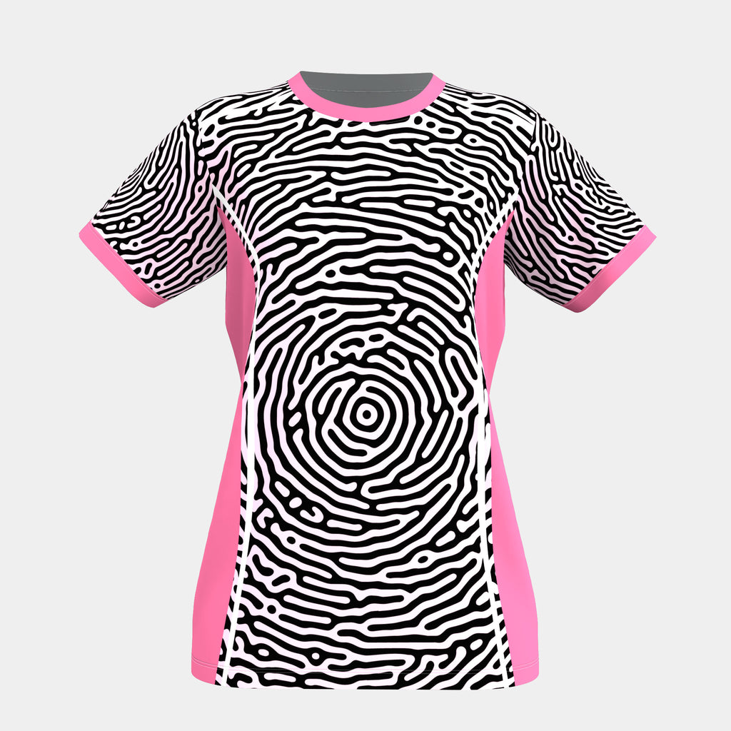Design 12 Women's Roundneck Tshirt by Kit Designer Pro