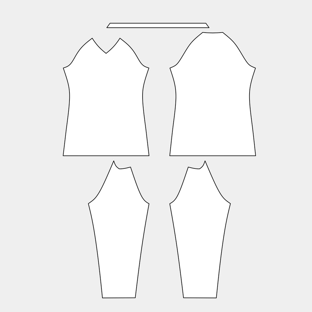 Women's Volleyball Jersey Pattern (TC134-WVRLS) by Kit Designer Pro