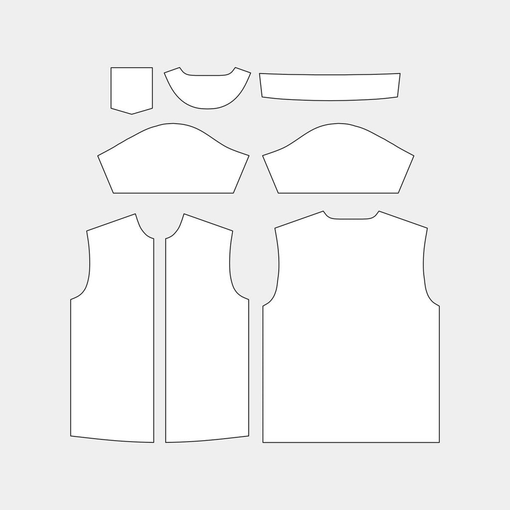 Adult Button Up Shirt (MHPZ - 1U) - Kit Designer