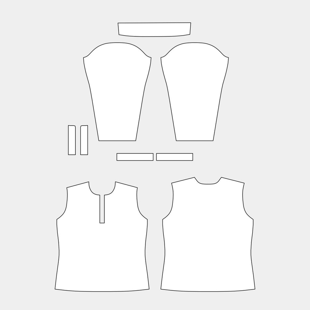 Adult Cut & Sew Set In Polo Long Sleeve (MCSPL - 021) - Kit Designer