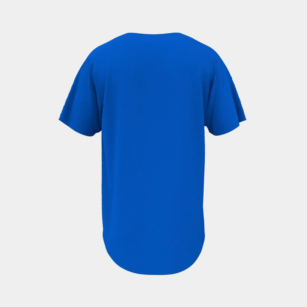 Adult Full Button Jersey Curved Bottom Hem - Pro Fit - Kit Designer