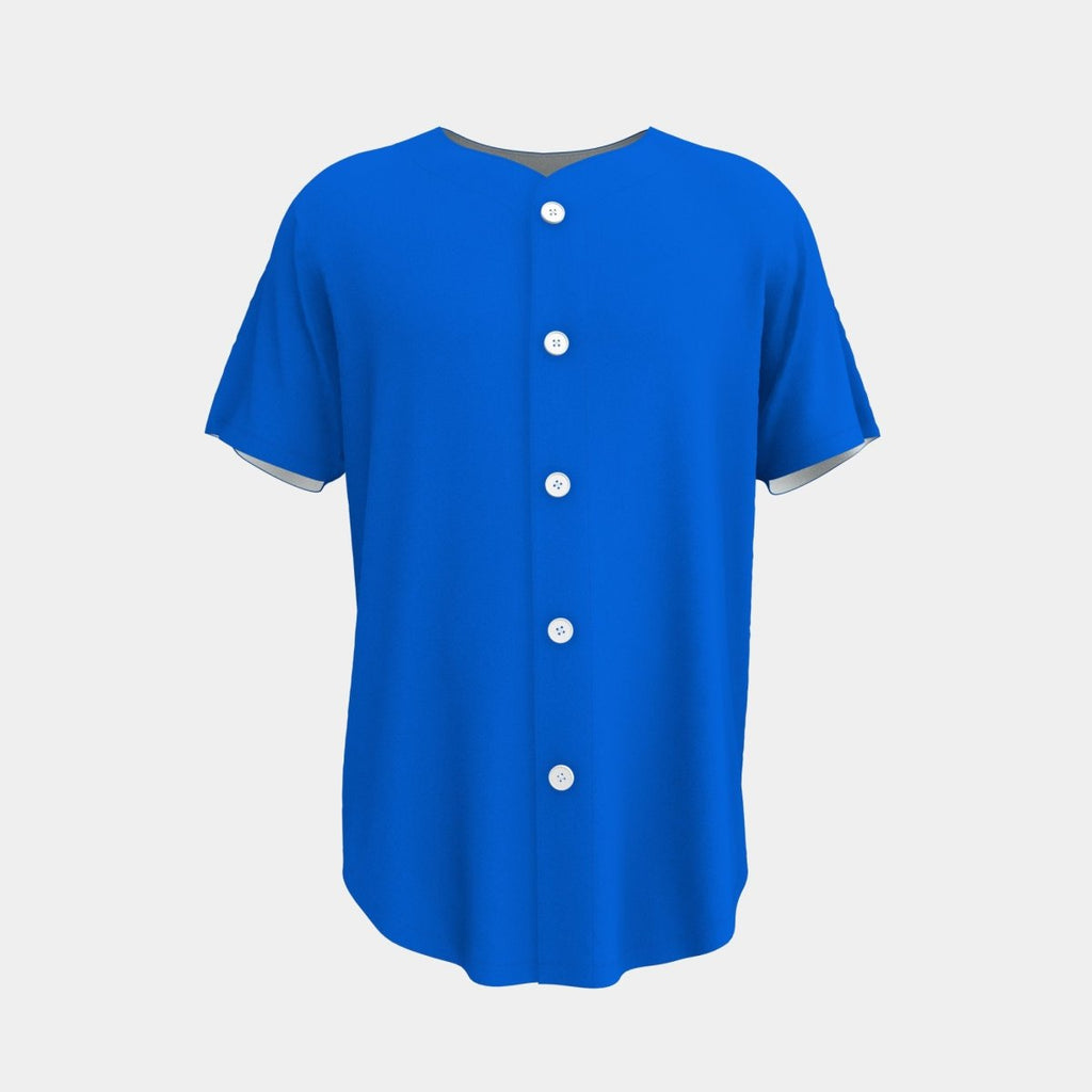 Adult Full Button Jersey Curved Bottom Hem - Pro Fit - Kit Designer