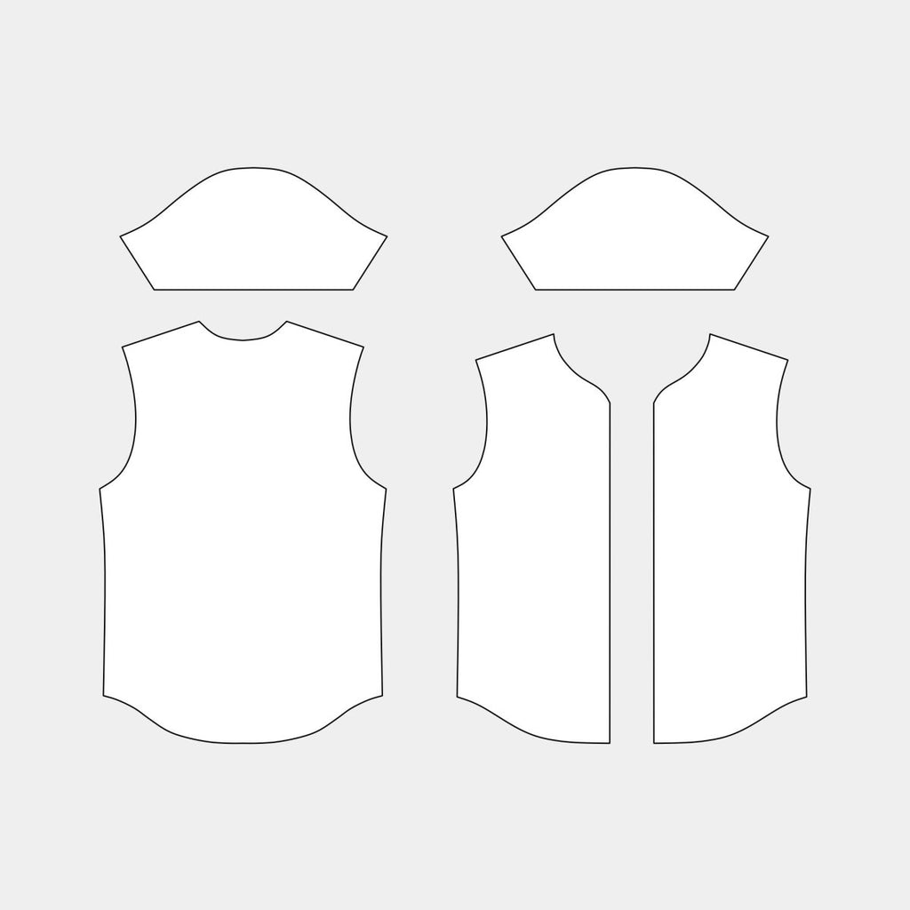 Adult Full Button Jersey Curved Bottom Hem - Pro Fit (BB1003CPF) - Kit Designer