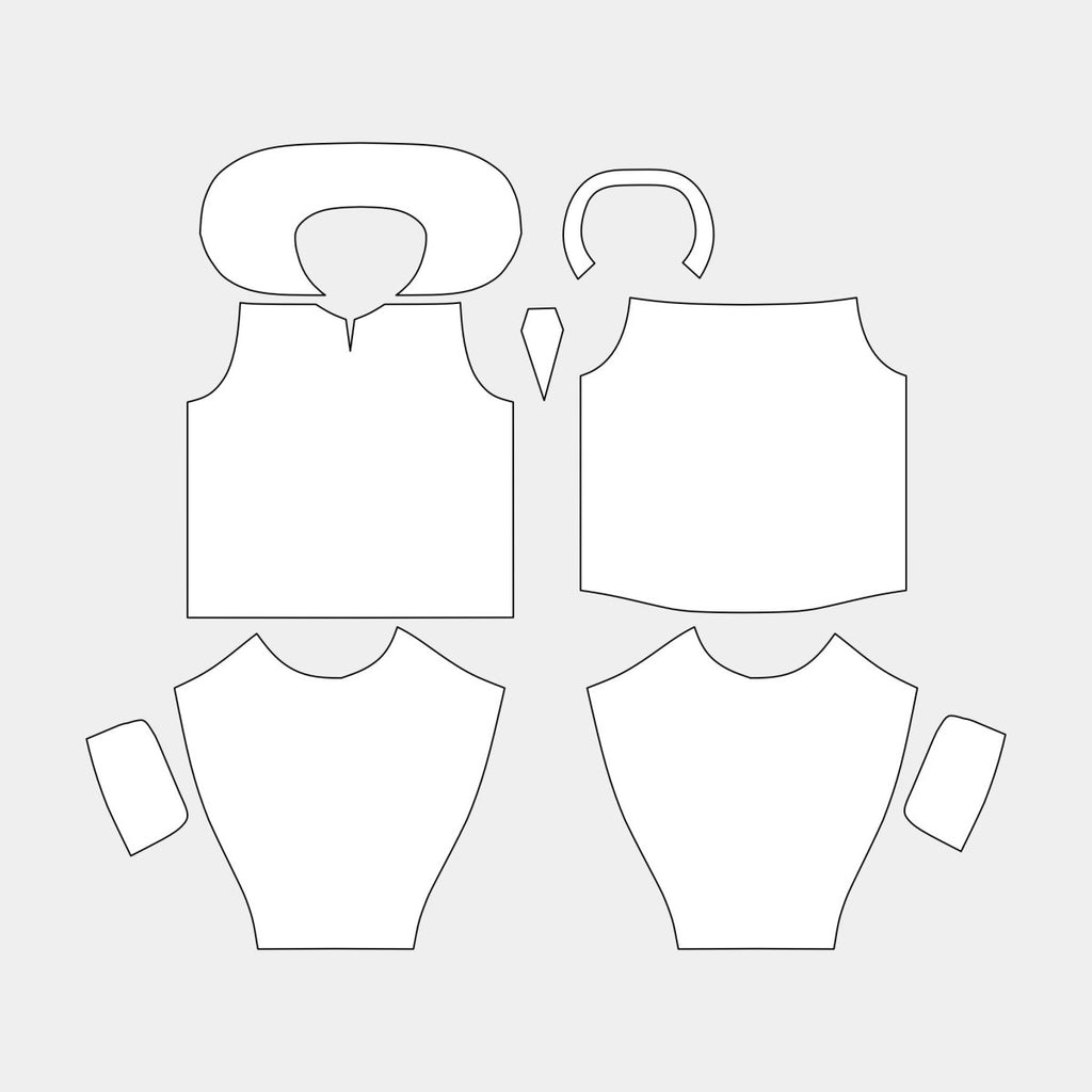 Adult Hockey Lace Jersey (BC - HOCKEY - 01RV LS) - Kit Designer