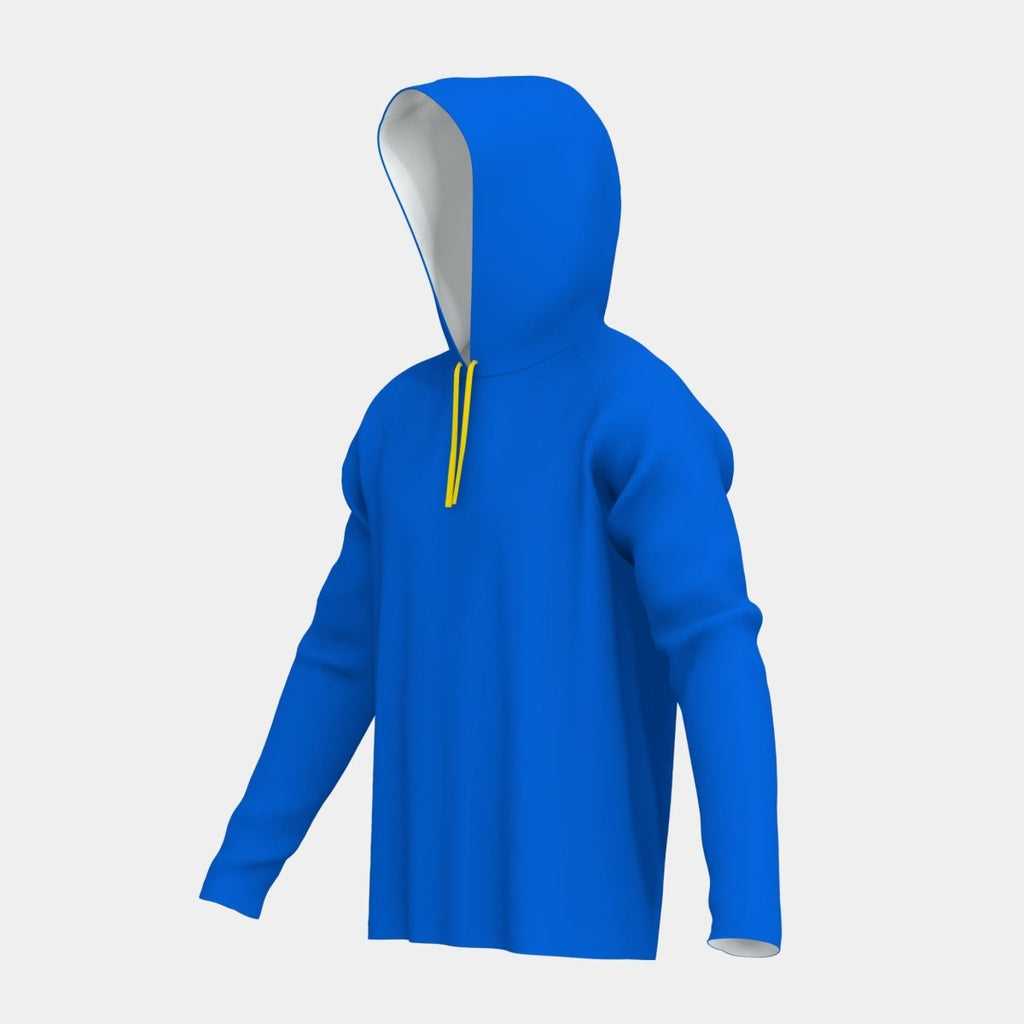 Adult Hooded Shirt - Raglan Long Sleeve Performance Fit - Kit Designer