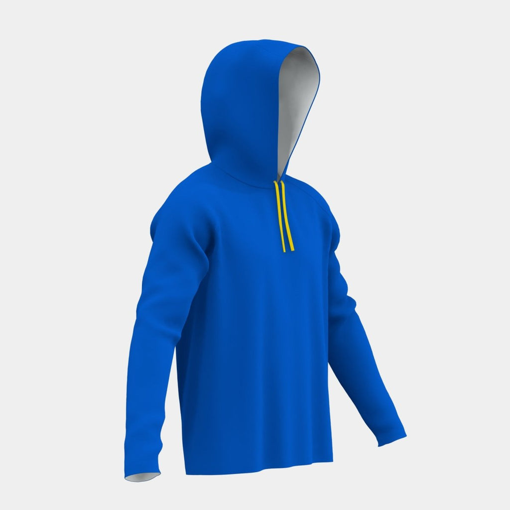 Adult Hooded Shirt - Raglan Long Sleeve Performance Fit - Kit Designer