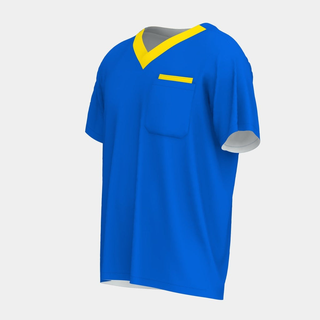 Adult Medical Modern V - Neck Scrub Top - Kit Designer
