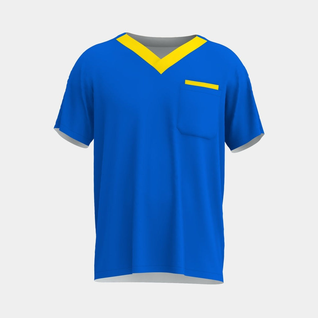 Adult Medical Modern V - Neck Scrub Top - Kit Designer