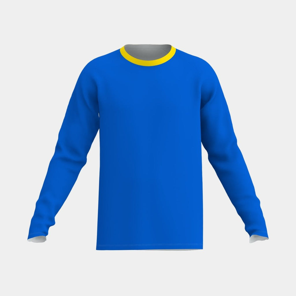 Adult Round Neck Long Sleeve Raglan Tee - Kit Designer