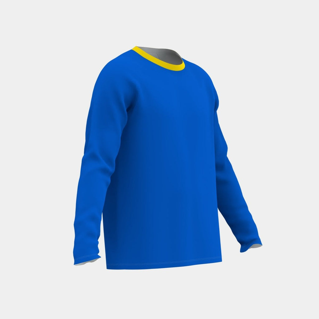 Adult Round Neck Long Sleeve Raglan Tee - Kit Designer
