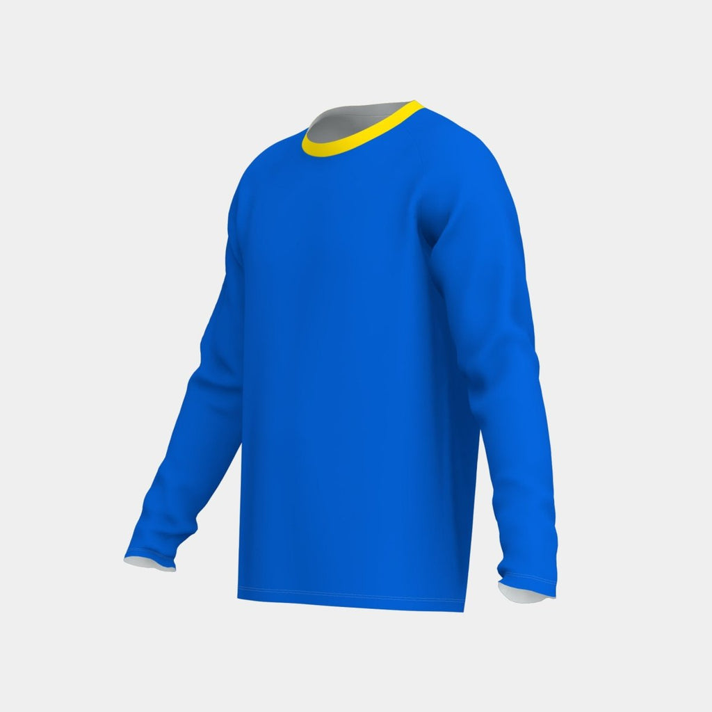 Adult Round Neck Long Sleeve Raglan Tee - Kit Designer