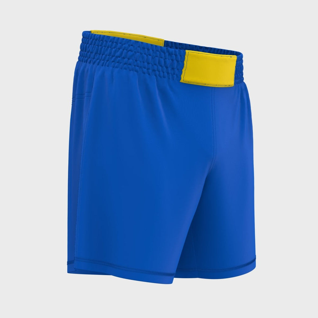Adult Yoke Shorts with Front/Back Buckle with Slit and No Pocket - Kit Designer