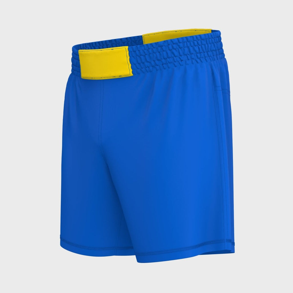 Adult Yoke Shorts with Front/Back Buckle with Slit and No Pocket - Kit Designer