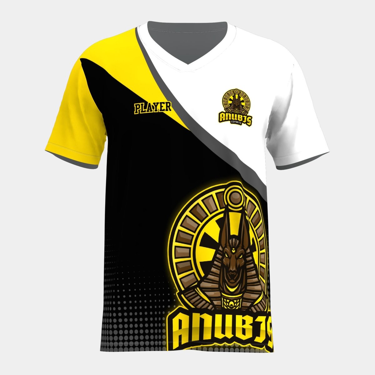 Custom Men's Esports Jerseys - Overlap V-neck – Kit Designer