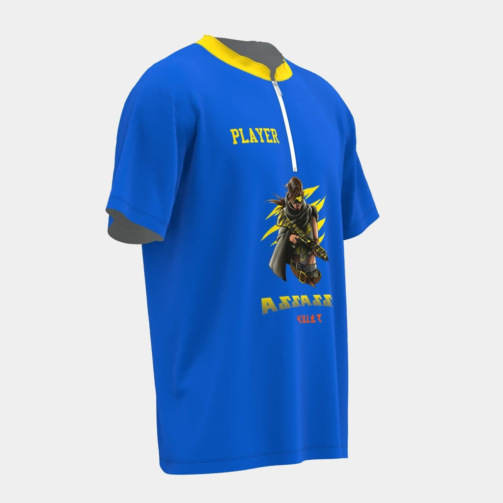Asssassin Killer Chinese Collar Tee - Kit Designer